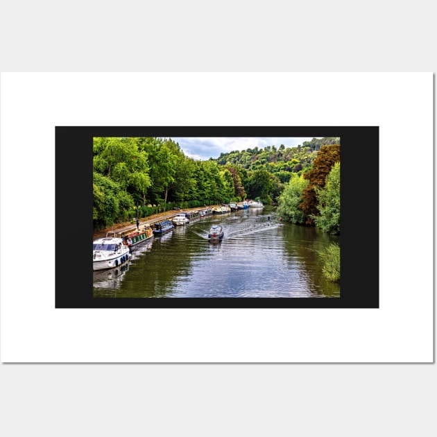 The Thames From Goring Bridge Wall Art by IanWL